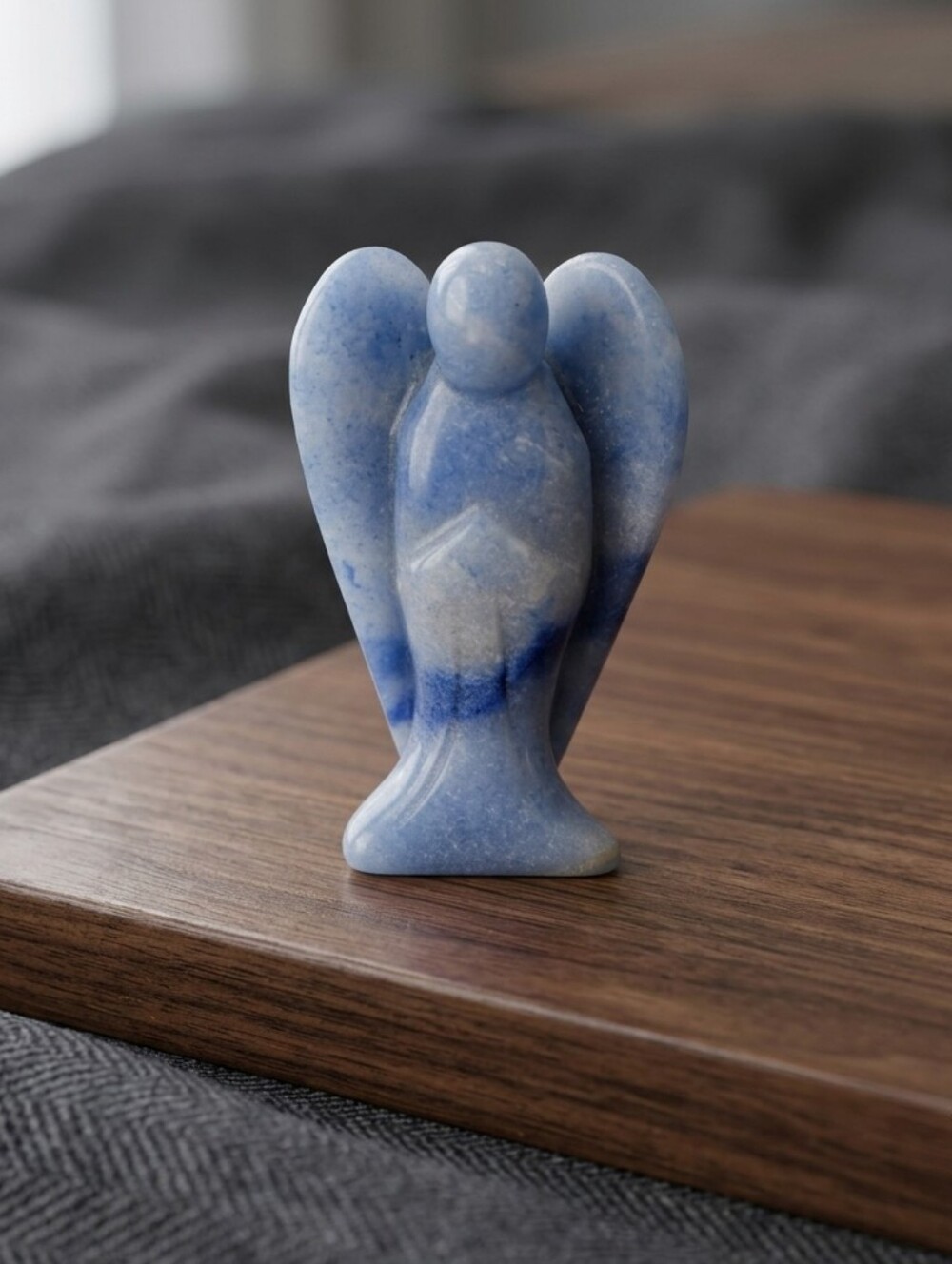 Blue Aventurine Angel Crystal